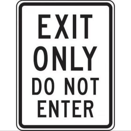Accuform FACILITY TRAFFIC SIGN 18 in X 12 in FRR229HP